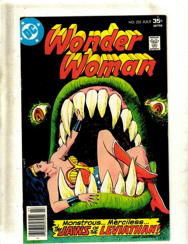 Lot Of 6 Wonder Woman DC Comic Books # 233 234 235 236 243 244 Batman Flash GK34
