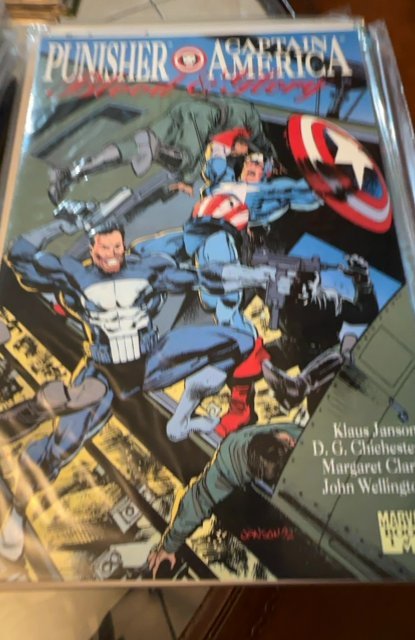 Punisher/Captain America: Blood & Glory #1 (1992) Punisher 