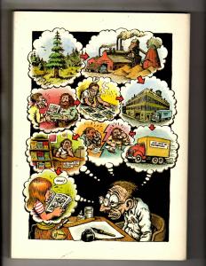 R. Crumb's Carload O'Comics Graphic Novel TPB Comic Book Belier Press 1st Pr FM6