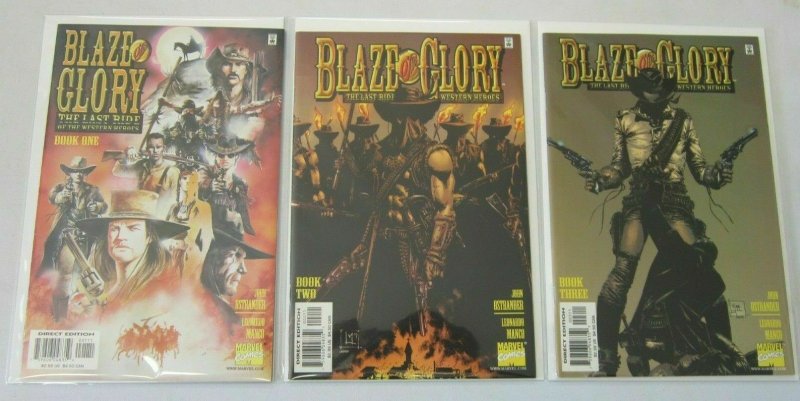 Blaze of Glory Run #1-3 6.0 FN (2000) 