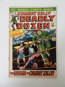 Combat Kelly and the Deadly Dozen #3 (1972) FN/VF condition