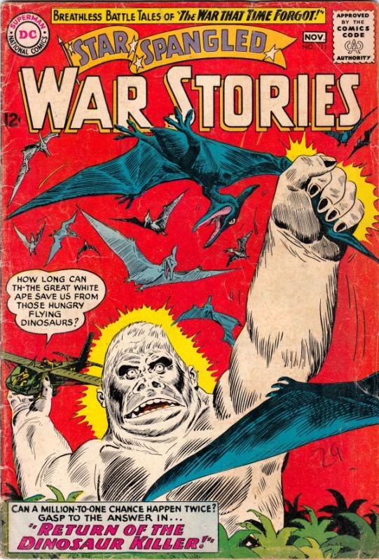 Star Spangled War Stories #111 (Nov-63) VG Affordable-Grade Dinosaur