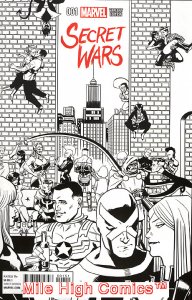 SECRET WARS  (2015 Series)  (MARVEL) #1 ZDARSKYB&W Fine Comics Book