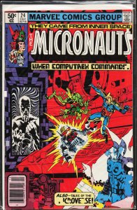 Micronauts #24 (1980) Micronauts