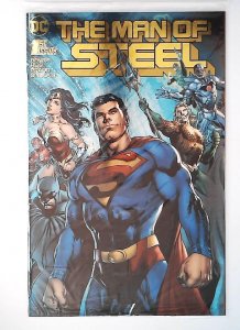 Man of Steel #1, Rare GOLD FOIL Variant, (Superman)DC, Published 2018