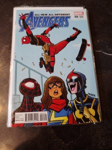 ALL NEW ALL DIFFERENT AVENGERS #4 RUBIO DEADPOOL 1:10 INCENTIVE VARIANT COVER