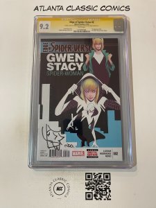 Edge Of Spider-Verse # 2 CGC Graded 9.2 Marvel Comic Book SIGNED Spider-Gwen JH7