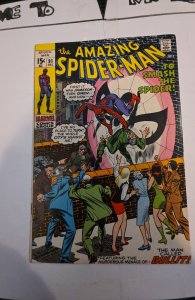 The Amazing Spider-Man #91 (1970) the man called Bullet funeral for capt stacy