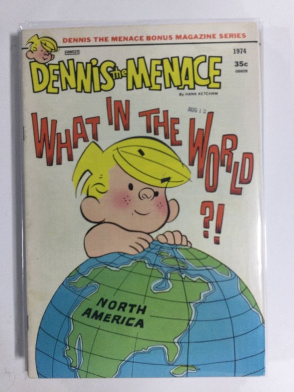 Dennis the Menace Happy Holidays 1974 FN3B119 FINE FN 6.0