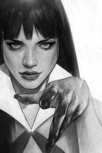 Vengeance of Vampirella #2 1:21 Oliver Black & White Virgin Dynamite 2019 EB95