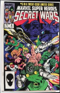Marvel Super Heroes Secret Wars #6 (1984) Buckaroo Banzai [Key Issue]