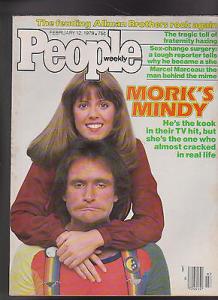 People Magazine Robin Williams Pam Dawber  February 12 19...