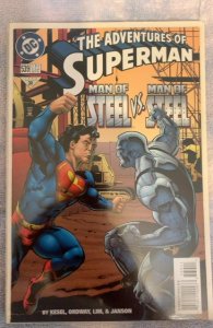 Adventures of Superman #539 Newsstand Edition (1996)