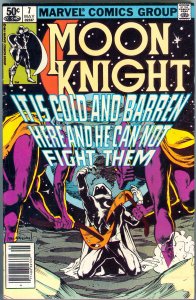 Moon Knight #3  4  5 & 7 (1981) Lot of 4 Issues