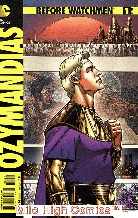 BEFORE WATCHMEN: OZYMANDIAS (2012 Series) #1 JIMENEZ Very Fine Comics Book