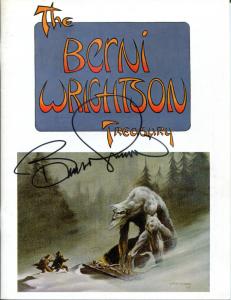 BERNI WRIGHTSON TREASURY, VF/NM, Signed Bernie Wrightson, 1st, sc, 1975, Horror