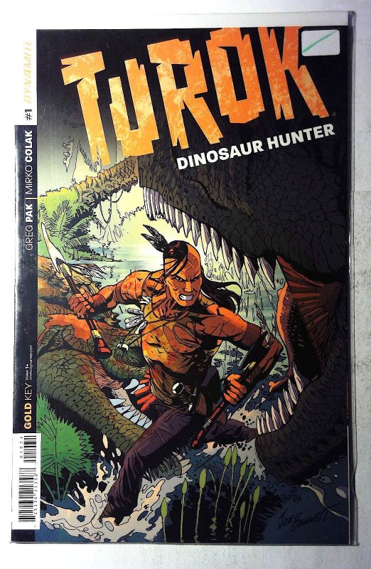 Turok: Dinosaur Hunter #1 C (2014) Dynamite Limited 1:50 Incentive Var Comic