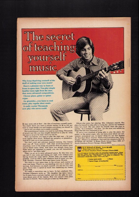 My Only Love #6 - JORGE RADIA ROMERO COVER! (6.0/6.5) 1976