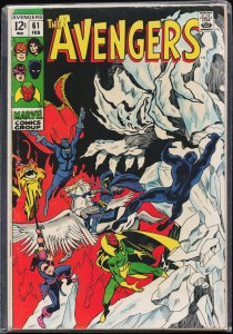 The Avengers #61 (1969) The Avengers