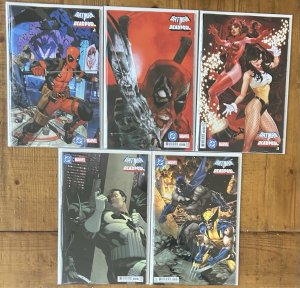 5 Batman/Deadpool DC Lot NM Mora Lee Bragotta Brooks Sienkiewicz
