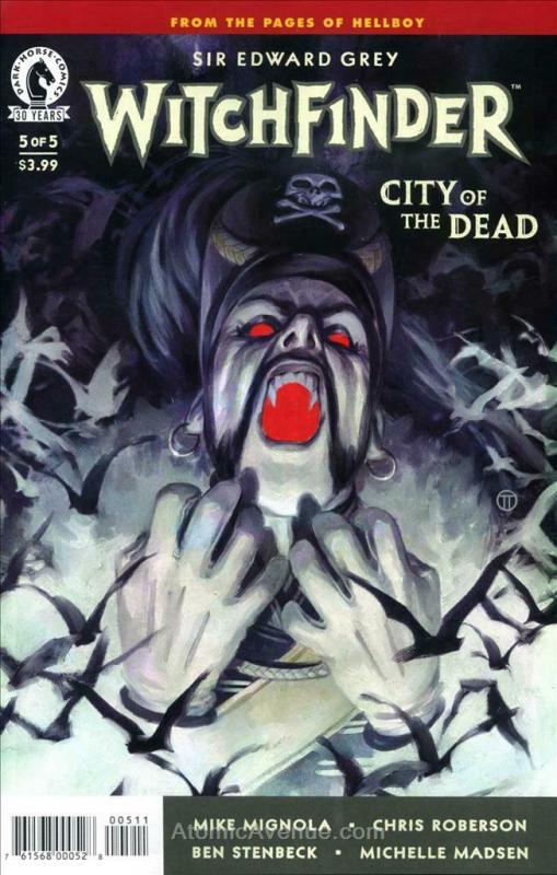 Witchfinder: City of the Dead #5 VF/NM; Dark Horse | save on shipping - details