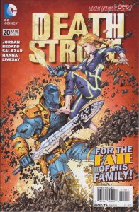 Deathstroke #20 VF/NM ; DC | New 52 Justin Jordan Last Issue