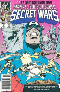 Marvel Super Heroes Secret Wars #7 (Newsstand) FN ; Marvel | 1st Appearance Spid