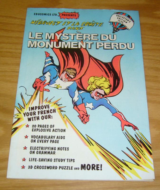 Et La Comete #1 FN educomics - megavolt - learn to speak french with this comic