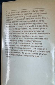 The accidental universe, 1982, 139p,Davies