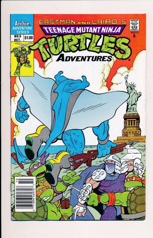 TMNT Eastman & Laird's Teenage Mutant Ninja Turtles #5 ~ Archie ~ FN (HX583)