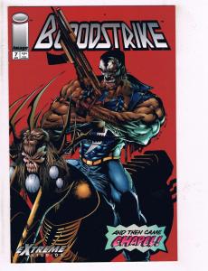 Lot Of 2 Bloodstrike Marvel Comic Books # 7 8 Super Heroes TW33