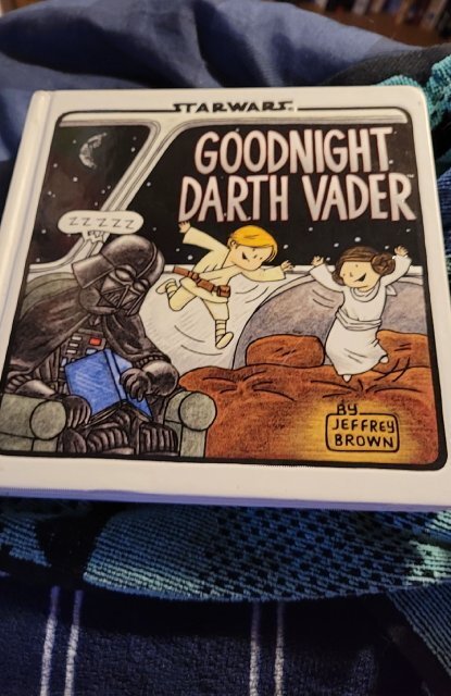 Vader's Little Princess #1 (2013), good night Vader and Darth Vader and son