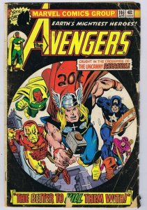 Avengers #146 ORIGINAL Vintage 1976 Marvel Comics Thor Iron Man