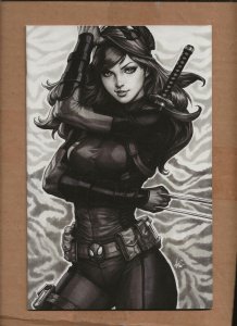 PETER PARKER SPECTACULAR SPIDER-MAN #1 ARTGERM BLACK WHITE VIRGIN MJ X23 VARIANT 