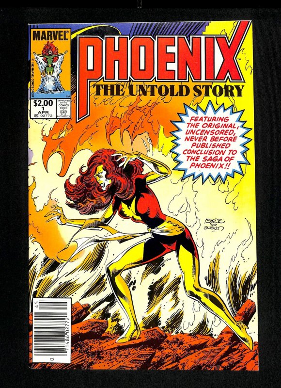 Phoenix the Untold Story #1 Wrap Around cover! Fate of the Phoenix!