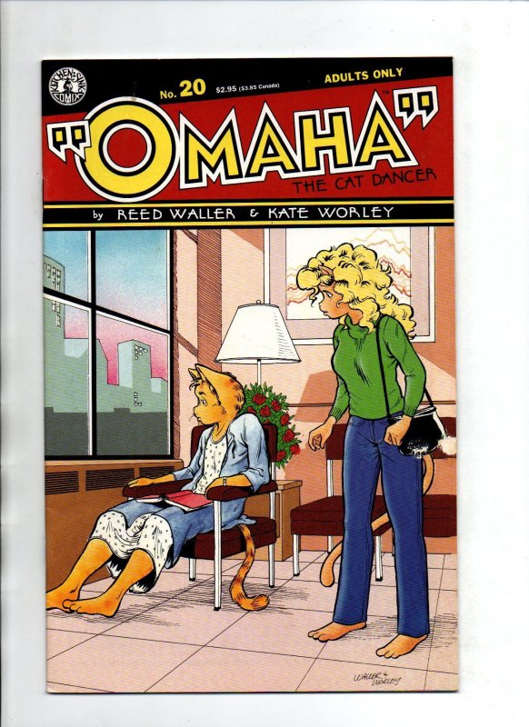 Omaha the Cat Dancer vol.1 #2-7, 9-20 vol.2 1-4 Set - Kitchen Sink - 1994 -VF/NM