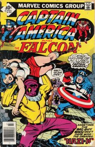 Captain America #211 (1977) Captain America and the Falcon
