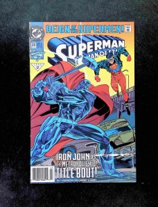 Superman The Man of Steel #23  DC Comics 1993 VF+ NEWSSTAND
