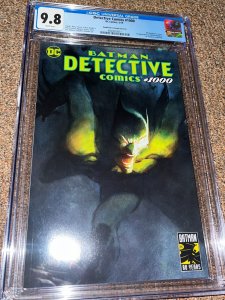 Detective Comics 1000, Batman Bill Sienkiewicz Exclusive Variant, CGC Graded 9.8