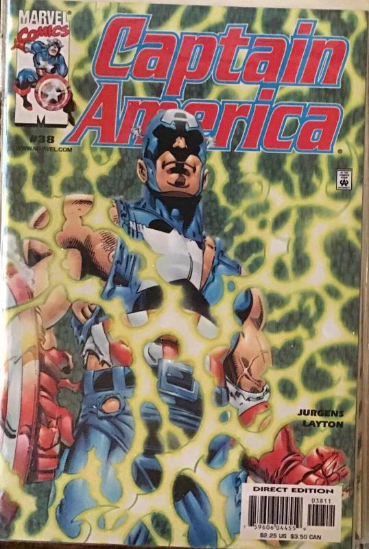 CAPTAIN AMERICA VOLUME 3 1998 MARVEL #30 34-40 NM CONDITION 8 BOOK LOT