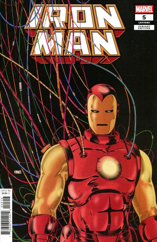 Iron Man #5 2026 Fornes 1:25 Ratio Marvel Comics EB107