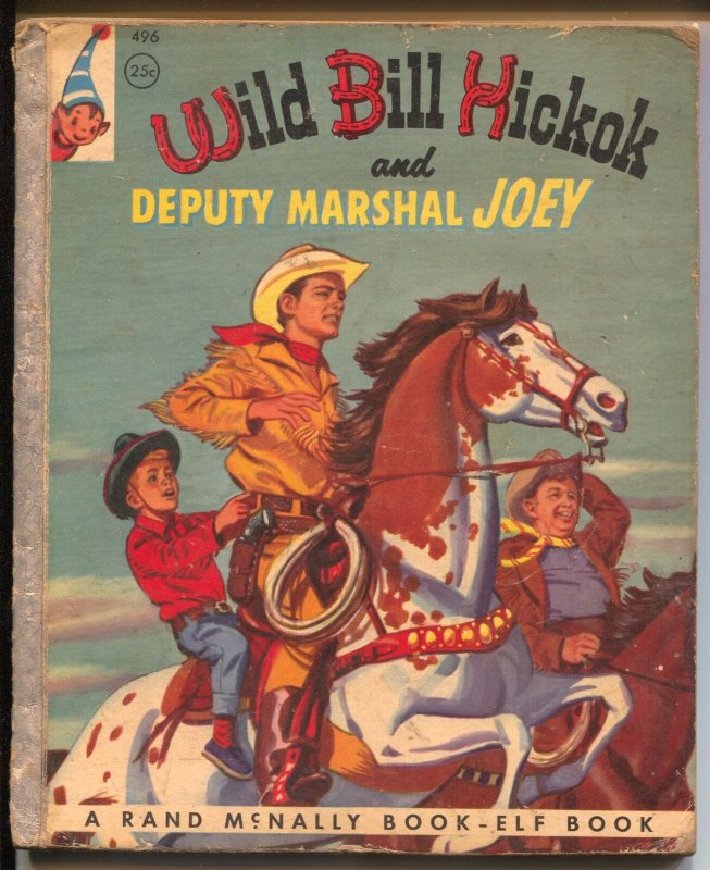 Wild Bill Hickok #496 1956-Elf Books-Guy Madison-Deputy Marshal Joey-VG