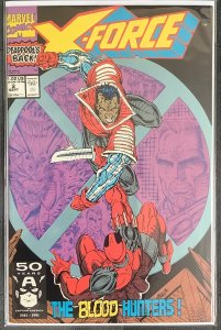 X-Force #2 Direct Edition (1991, Marvel) 2nd Appearance of Deadpool. NM+