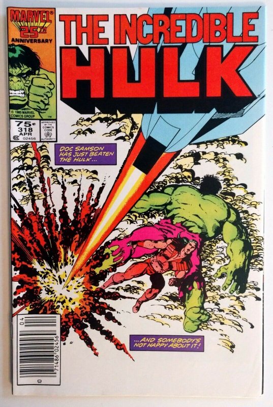 Incredible Hulk #318, NEWSSTAND