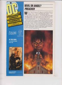 DC Direct Currents #85 promo for preacher #1 by garth ennis - hard to find