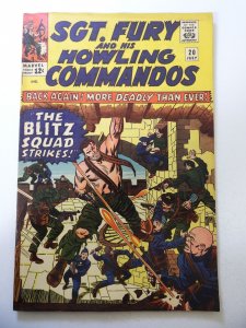 Sgt. Fury #20 (1965) FN- Condition