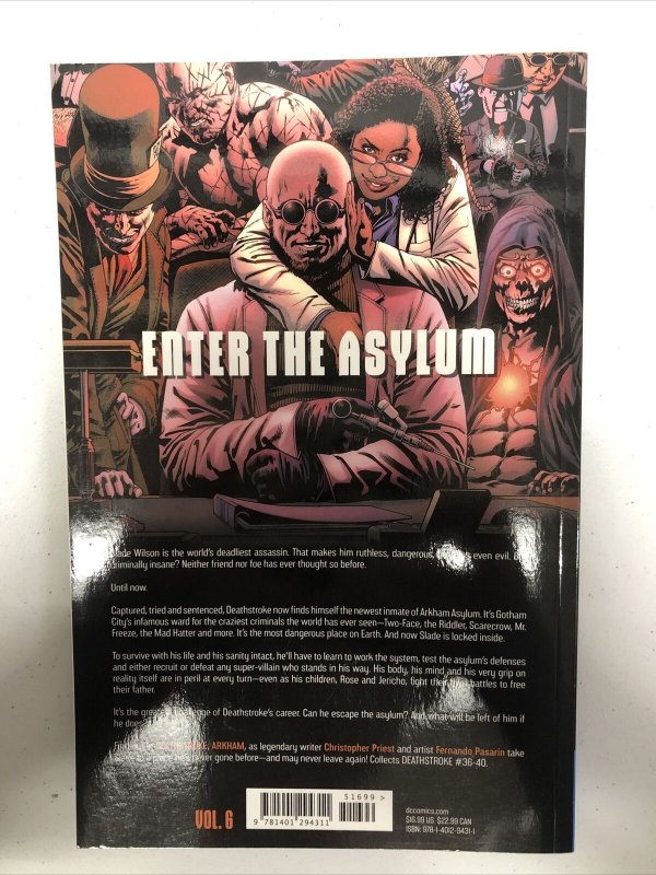 Deathstroke Arkham (2019) TPB Collects # 36-40 Priest•Pasarin•Paz