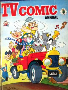 TV COMIC ANNUAL - Set of 11 British Annuals from 1965 to 1979 all F or better