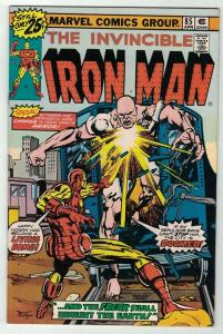 IRON MAN 85 VF-NM April 1976 the Freak shall inherit th