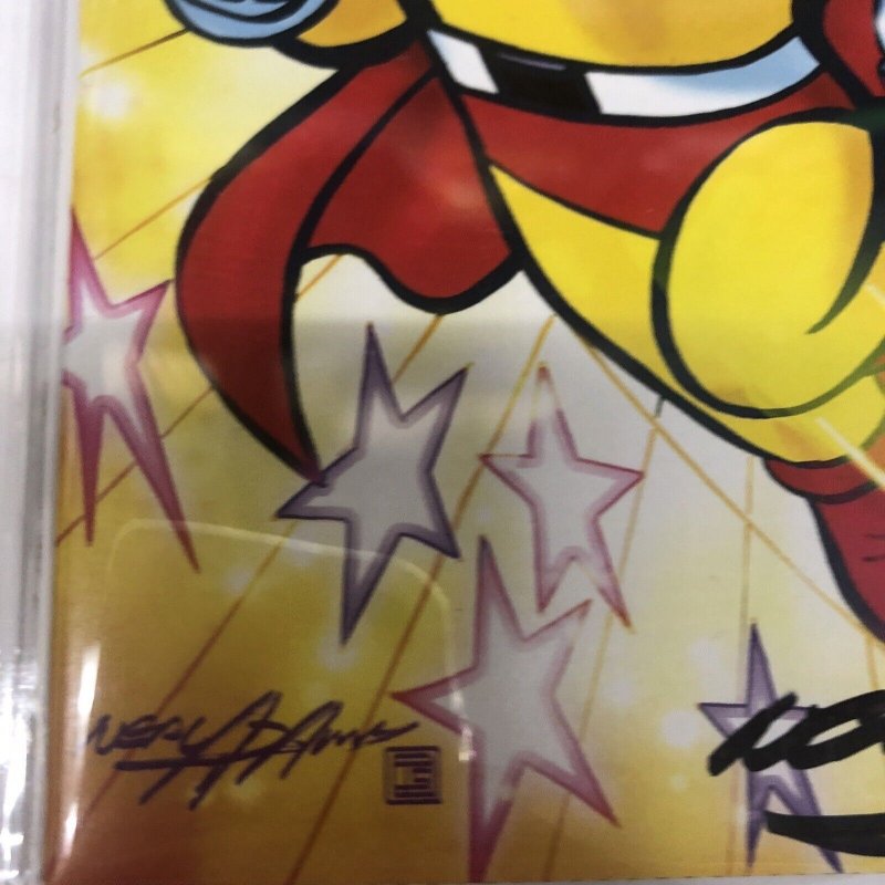 Mighty Mouse (2017) # 01G Virgin Signed Neal Adams (NM) Certificate Authenticity